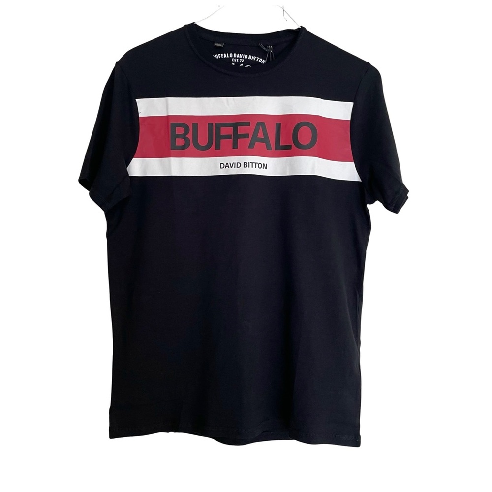 NWT BUFFALO DAVID BITTON Men’s T-Shirt Small Cotton
